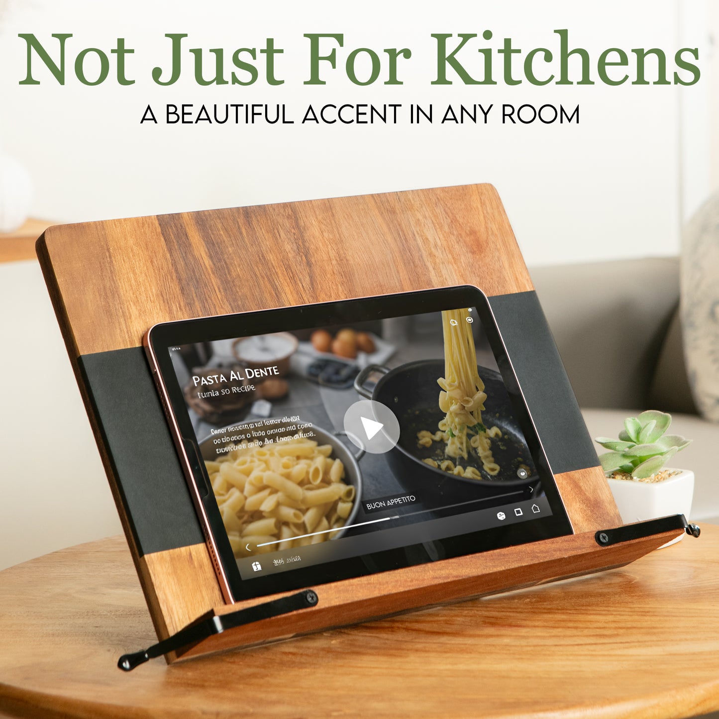 Cookbook Stand for Kitchen Counter